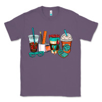 Lavender math teacher coffee cups Classic Tee - AdoDesignShop