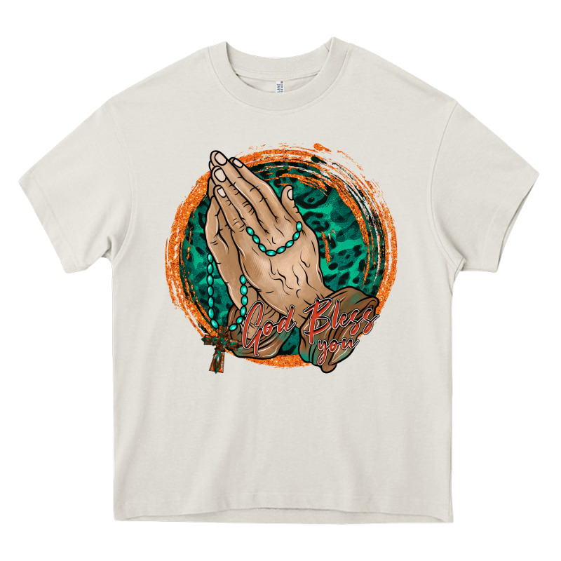 God Bless You Heavy Core Tee by RacoonDesign | Teevron