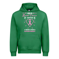 Emerald I am a Breast Cancer Survivor What is Your Superpower Urban Hoodie - Bettercallsaul