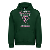 Forest Green I am a Breast Cancer Survivor What is Your Superpower Urban Hoodie - Bettercallsaul