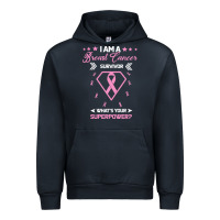 Navy I am a Breast Cancer Survivor What is Your Superpower Urban Hoodie - Bettercallsaul