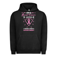Pigment Black I am a Breast Cancer Survivor What is Your Superpower Urban Hoodie - Bettercallsaul