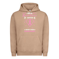 Pigment Burro I am a Breast Cancer Survivor What is Your Superpower Urban Hoodie - Bettercallsaul