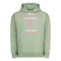 Pigment Oil Green I am a Breast Cancer Survivor What is Your Superpower Urban Hoodie - Bettercallsaul