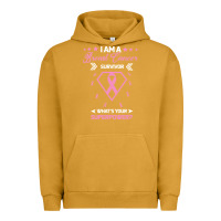 Pigment Peanut Butter I am a Breast Cancer Survivor What is Your Superpower Urban Hoodie - Bettercallsaul