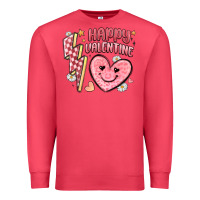 Cardinal happy valentine heart Premium Sweatshirt - MaliasSmallBusiness