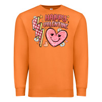 Carrot happy valentine heart Premium Sweatshirt - MaliasSmallBusiness