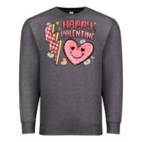 Happy Valentine Heart Premium Sweatshirt | Teevron