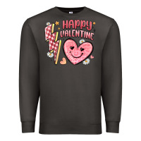 Smoke happy valentine heart Premium Sweatshirt - MaliasSmallBusiness