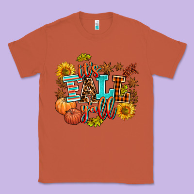 It's Fall Y'all Classic Tee Designed By Adodesignshop