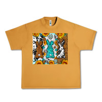 Peanut Butter Easter bunnies leopard cowhide tumbler Easter Day Urban Heavy Tee - Neo Western