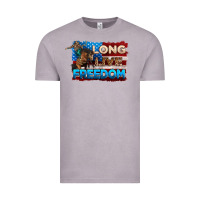 Vintage Zinc Long live freedom 4th of july Vintage Tee - Neo Western