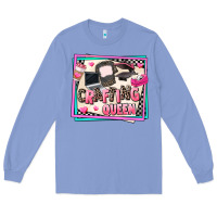 Colony Blue crafting queen Long Sleeve Tee - AdoDesignShop