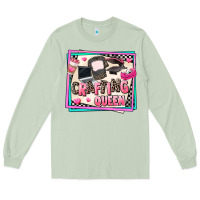 Matcha crafting queen Long Sleeve Tee - AdoDesignShop