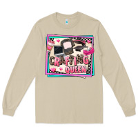 Mushroom crafting queen Long Sleeve Tee - AdoDesignShop