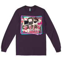 Plum crafting queen Long Sleeve Tee - AdoDesignShop