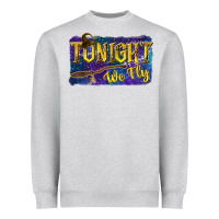 Heather Grey Tonight We Fly Heavyweight Sweatshirt - texasbilliewilder