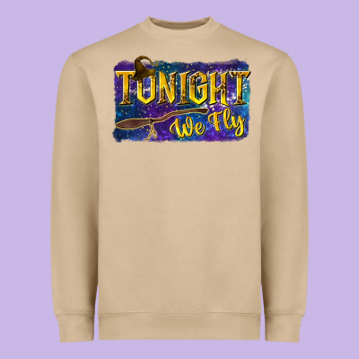 Tonight We Fly Heavyweight Sweatshirt Designed By Texasbilliewilder