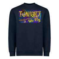 Navy Tonight We Fly Heavyweight Sweatshirt - texasbilliewilder