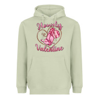 Matcha howdy valentine Heavyweight Hoodie - MaliasSmallBusiness