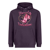 Plum howdy valentine Heavyweight Hoodie - MaliasSmallBusiness