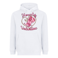 White howdy valentine Heavyweight Hoodie - MaliasSmallBusiness