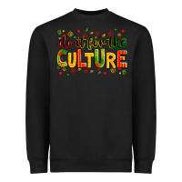 Black do it for the culture Heavyweight Sweatshirt - Zillion Design Studio