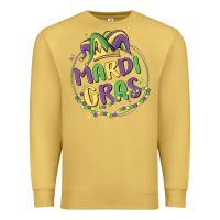 Antique Gold mardi gras Premium Sweatshirt - MaliasSmallBusiness