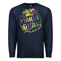 Navy mardi gras Premium Sweatshirt - MaliasSmallBusiness