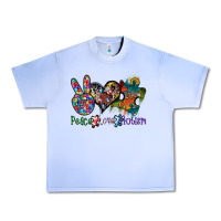 Grape Ice peace love autism Urban Heavy Tee - SublimationCraftShop