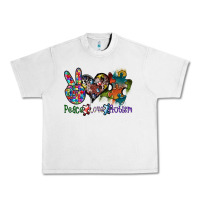 Lunar Rock peace love autism Urban Heavy Tee - SublimationCraftShop