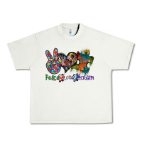 Pistachio peace love autism Urban Heavy Tee - SublimationCraftShop