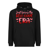 Black just loving my self love era Heavyweight Hoodie - MaliasSmallBusiness