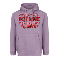 Lavender just loving my self love era Heavyweight Hoodie - MaliasSmallBusiness