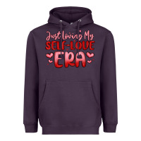 Plum just loving my self love era Heavyweight Hoodie - MaliasSmallBusiness