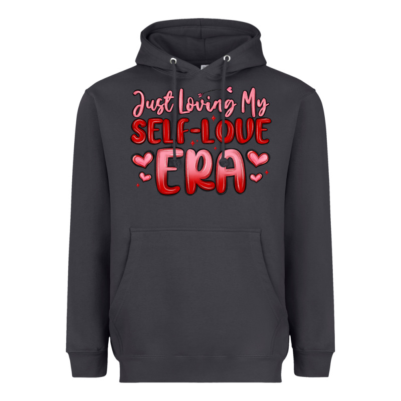 Just Loving My Self Love Era Heavyweight Hoodie by MaliasSmallBusiness | Teevron