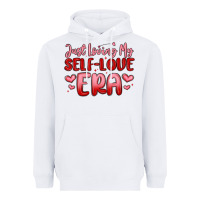White just loving my self love era Heavyweight Hoodie - MaliasSmallBusiness