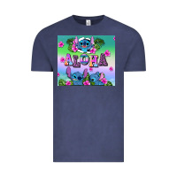Vintage Denim aloha stitch Vintage Tee - AdoDesignShop