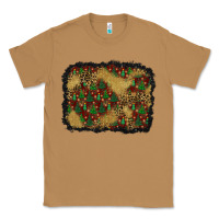 Toasted Coconut christmas trees and leopard background Classic Tee - BundleAndBundleShop