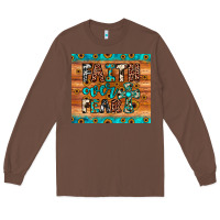 Chestnut faith over fear Long Sleeve Tee - JahusDesignShop