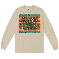 Mushroom faith over fear Long Sleeve Tee - JahusDesignShop