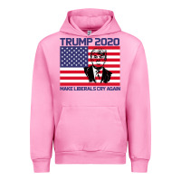 Fuchsia Pink Trump 2020 Make Liberals cry Again Urban Hoodie - Bettercallsaul
