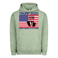 Pigment Oil Green Trump 2020 Make Liberals cry Again Urban Hoodie - Bettercallsaul