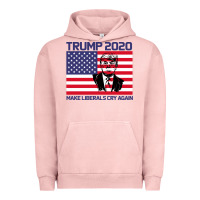Pigment Salmon Trump 2020 Make Liberals cry Again Urban Hoodie - Bettercallsaul