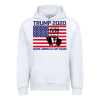 White Trump 2020 Make Liberals cry Again Urban Hoodie - Bettercallsaul