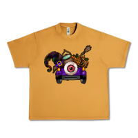 Peanut Butter Halloween Truck Urban Heavy Tee - CowhideDigitalArt