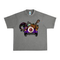 Tornado Halloween Truck Urban Heavy Tee - CowhideDigitalArt