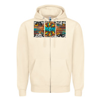 Sandshell leopard sunflower mom license plate Zipper Hoodie - Artiststas
