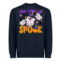 Navy Too Cute To Spook Heavyweight Sweatshirt - texasbilliewilder
