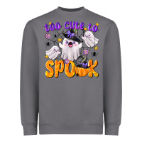 Storm Too Cute To Spook Heavyweight Sweatshirt - texasbilliewilder